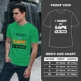 thumbnail image 4 of Greenyef Graphics I Paused My Game to Be Here Video Gamer Gift for Men Teenagers Gaming Funny Graphic T-Shirt Style-48 (Antique Irish, X-Large), 4 of 6