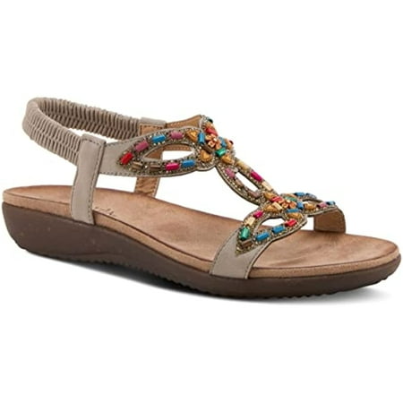 

Patrizia Women s Volcanic Slingback Sandal Grey EU 37 / US 6.5-7