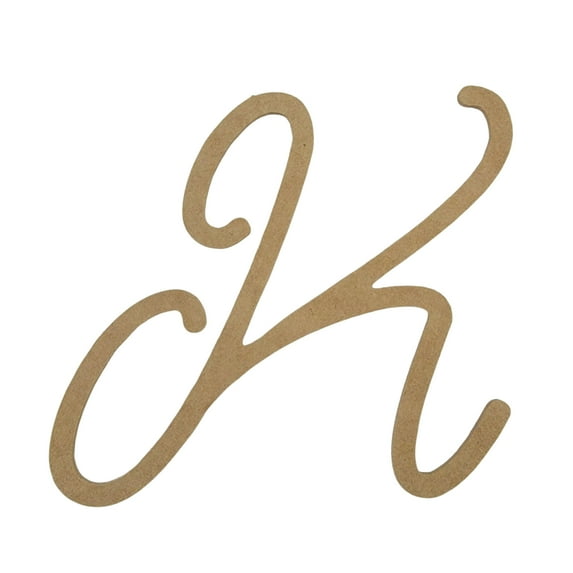 Wooden Letter Unfinished, Ariana Font, Craft Cutout