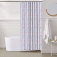 thumbnail image 6 of Shower Curtain, Cute Axolotl Love Purple Waterproof Fabric Plastic Shower Curtain, Drying Fast Bathroom Curtain with 9 Buttonholes, Ruffle Shower Curtain 60x72in, 6 of 8