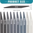 thumbnail image 2 of 40 Pcs Model Sanding Sticks Set Include 10 Polishing Sticks Assorted 30 Double End Matchsticks Fine Detailing Sanding Twigs Coded Abrasive Tools for Tight Spaces Models(Double Angle), 2 of 6