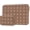 Brown, variant on MOSISO Laptop Case 13.3 inch, 13-14 inch Laptop Sleeve Compatible with MacBook Neo/Air 13.6/Pro 13/Pro 14, HP Dell ASUS Lenovo, Puffy Raised Quilted Grid Computer Sleeve Bag with Small Case