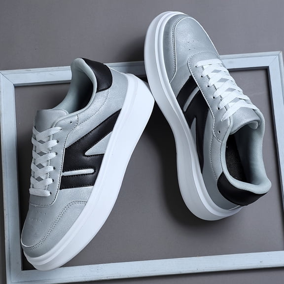 Men'S Athletic Shoes, Low-Top Casual Lace-Up Athletic Shoes, Comfortable Shoes
