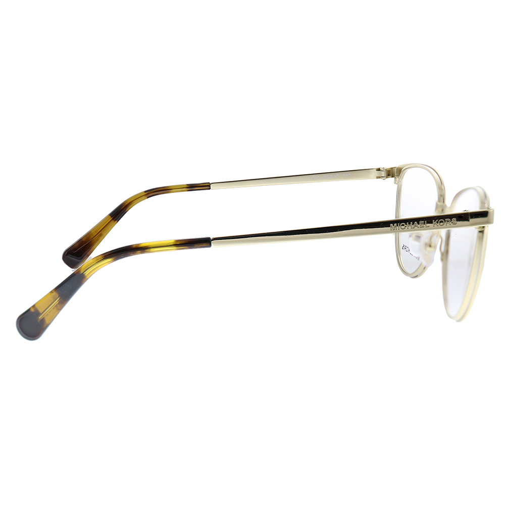 Michael Kors Cairo MK 3049 1014 Shiny Light Gold Plastic Cat-Eye Sunglasses Demo - image 3 of 3