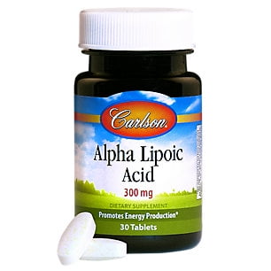 Alpha-lipoïque 300 mg - 30 comprimés par Carlson Labs