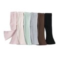 thumbnail image 5 of Qudderr Baby Kids Spring Autumn Flare Leggings Pants Toddler Cotton Flare Pantsfor Girls Elastic Waist Bell Bottom Casual Trousers for 1-9 Years, 5 of 9