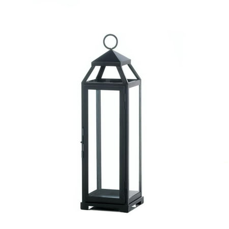 Outdoor Patio Lanterns, Large Lean Sleek Metal Decorative Floor Outdoor Patio Lanterns, Large Lean Sleek Metal Decorative Floor Outdoor Lantern - Walmart.com - Outdoor Patio Lanterns, Large Lean Sleek Metal Decorative Floor