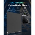 thumbnail image 2 of Placa de construcción para impresora 3D Creality K2 Plus, 370 x 370 mm, texturizada PEI, 2 of 6