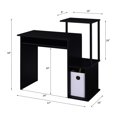 thumbnail image 2 of Rectangular KD Computer Desk with Storage / Convenient for Home Use, 2 of 4
