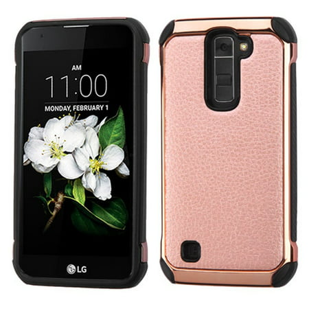 LG K7 Phone Case, LG K7 Case, LG Escape 3 Case, by Insten Hard Dual Layer TPU Case For LG K7 K8 Escape 3 Treasure LTE case