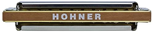 Hohner Marine Band 1896 Harmonica - Key of A Bundle with Case, Pouch, Austin Bazaar Online Manual, and Polishing Cloth