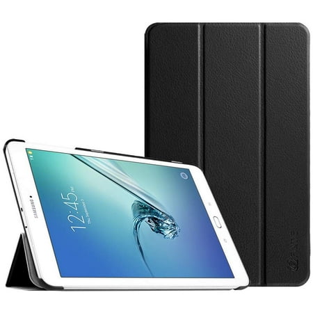 For Samsung Galaxy Tab E 9.6 / Tab E Nook / Tab E Verizon Tablet Case - Fintie Slim Lightweight Stand Cover, Black