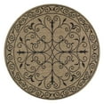 thumbnail image 3 of nuLOOM Kathleen Krem Indoor/Outdoor Area Rug, 6' 3" x 9' 2", Brown, 3 of 4