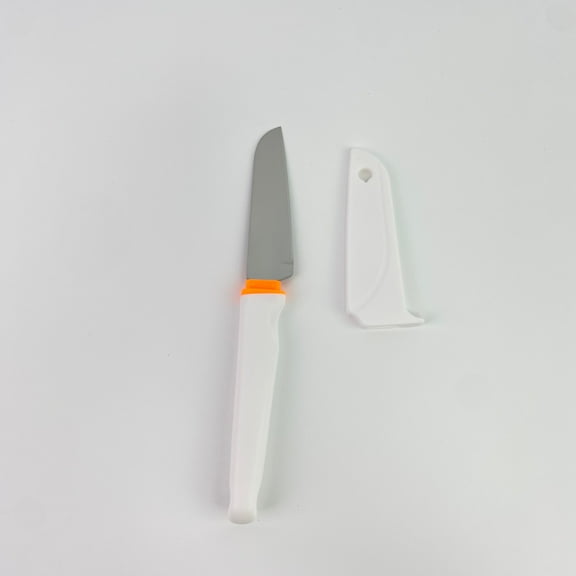 QGSXUY Paring knives,Straight Paring Knife with Safety Sheath, 4 inch/10.16 cm