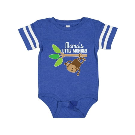 

Inktastic Mama Little Monkey Grandchild Gift Baby Boy or Baby Girl Bodysuit