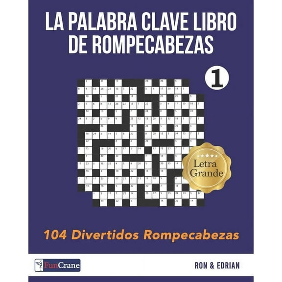 104 Divertidos Rompecabezas: La Palabra Clave Libro De Rompecabezas (Paperback)