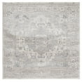 thumbnail image 2 of SAFAVIEH Brentwood Dimas Oriental Area Rug, Ivory/Gray, 6'7" x 6'7" Square, 2 of 12