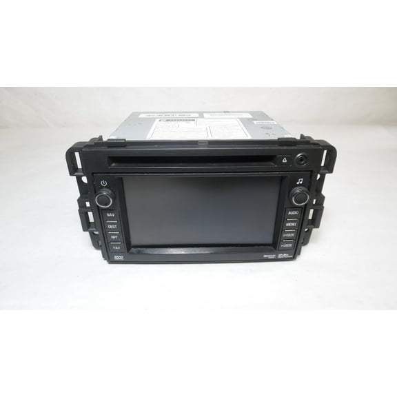Pre-Owned 2009 Chevrolet Tahoe Navigation CD DVD Player Radio Receiver 20862567 OEM - Verify Specific Vehicle Fitment In Description - (Good)
