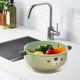 thumbnail image 5 of Cesta de drenaje doble grande de plástico de grado alimenticio para fregadero cesta de filtro para fregadero cesta para almacenar frutas y verduras. Juego de cestas para almacenar frutas y verduras., 5 of 6