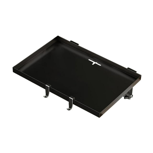 Bandeja lateral de cama moderna, sin taladros, fácil de instalar para el soporte de la litera superior Negro