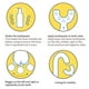 thumbnail image 3 of Toystoory Grado de silicona en forma de U limpieza cepillo de dientes para bebés dientes para niños cepillo de dientes para niños pequeños Suministros de limpieza para el hogar rosado 2-6 años tipo 3, 3 of 6