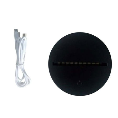

LED Lamp Bases For 3D Night Light Touch Switch Remote Control Replacement