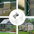 thumbnail image 2 of Aluminum Greenhouse Replacement With Durable Glazing Clip, Mini Greenhouse Clips For Seamless Integration High Wind Resistance, 2 of 5