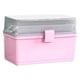 thumbnail image 2 of Naiovety Caja de medicinas, pastillero grande, cubierta transparente, caja de almacenamiento de cosméticos multiusos de primeros auxilios para Almacenamiento y organización del hogar, 2 of 6