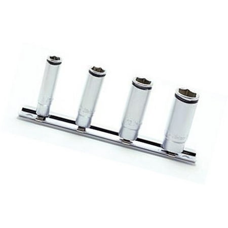 

Koken 1/4 (6.35mm)SQ. Nut Grip Deep Socket Rail Set 4 pieces RS2350M/4
