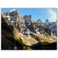 thumbnail image 1 of Picture-Tiles.com: Mountains Ceramic Tile Wall Mural WAL500864-43S. 17"W x 12.75"H using (12) 4.25" x 4.25" Ceramic Tiles-Satin Finish, 1 of 3