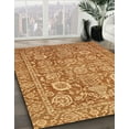 thumbnail image 2 of Ahgly Company Indoor Rectangle Abstract Orange Oriental Area Rugs, 7' x 10', 2 of 6