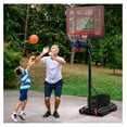 thumbnail image 2 of Portable Basketball Hoop, 5 FT to 10 FT Adjustable Basketball Goal with 10 Heights, All Weather Basketball Stand System with Weight Bag & Wheels, for Youth Adult, Indoor Outdoor Pool, Court, 2 of 9