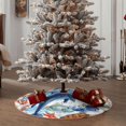 thumbnail image 6 of Bingfone Christmas Tree Skirt Mat Christmas Decoration Interior 36"-Marine Animals, 6 of 8