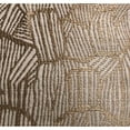 thumbnail image 3 of Plutus Metallic Bronze Luxury Throw Pillow - Double sided 20" x 36" King, 3 of 3
