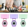 thumbnail image 5 of Kitchen Scales Weighing Food Simple to Use Plastic Material Scales Colors Random, 5 of 9
