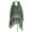 Green, variant on Womens Winter Cape Cloak Warm Fleece Hooded Warm Fishbone Pattern Hooded Shawl Pullover Elegant Dressy Outerwear For Holiday Festive