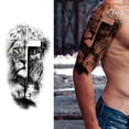 thumbnail image 3 of Tatuaje Brazo Animal 3D Corporal Pegatina Impermeable León para Hombres Y Mujeres, 3 of 9