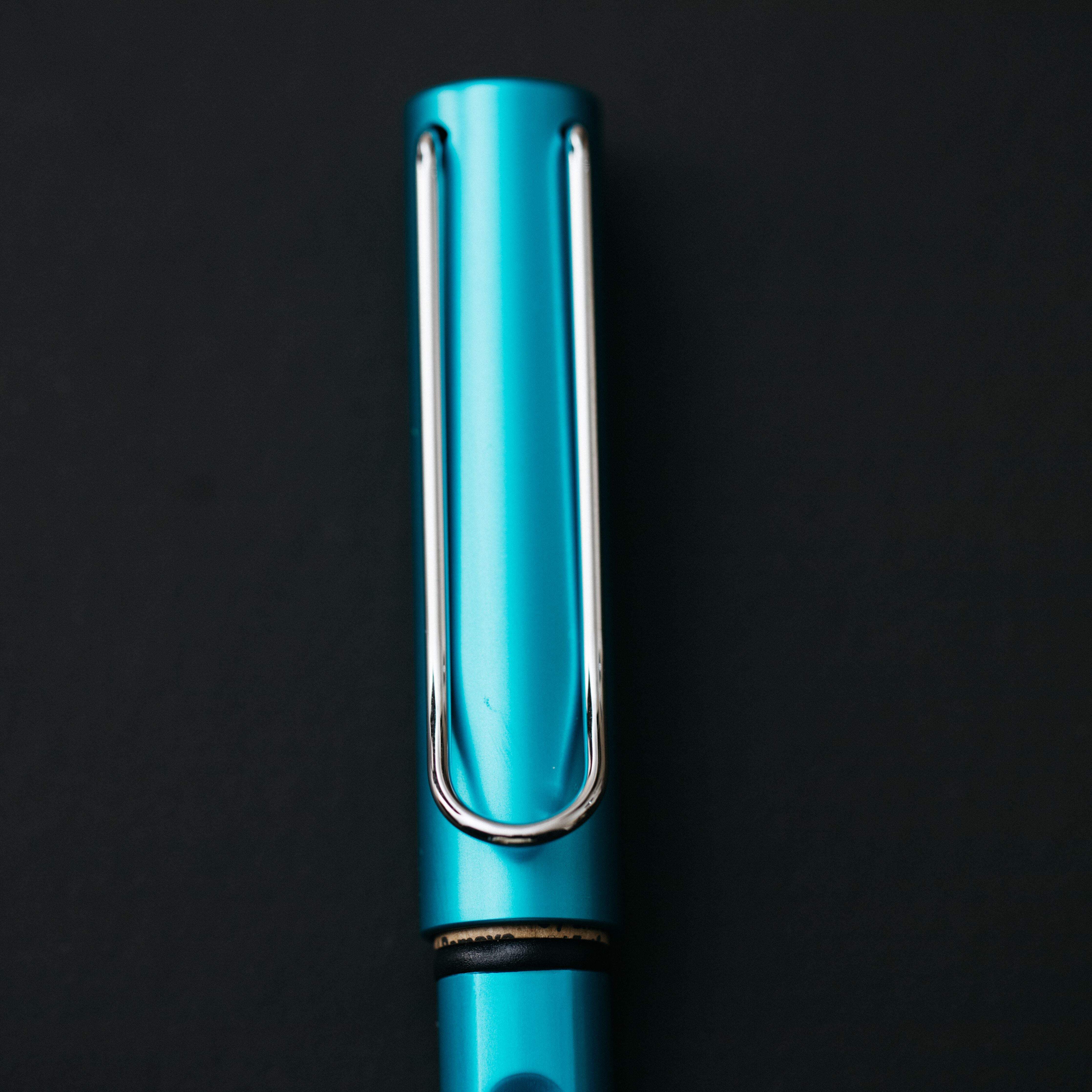 Lamy AL-Star Füllfederhalter – Turmalinfarbe, Extra Feine Spitze (EF), Inkl. Blauer Tintenpatrone