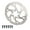 140MM, variant on 140/160/180/203/220mm Disc Brake Rotor with Screws Stainless Steels Bicycles Rotor Mountain Bike Brakes Rotor Adapter