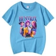 thumbnail image 1 of Hauts pour Filles T-Shirt Garçons et Filles Kpop Été Manches Courtes Col Rond pour Enfants de 3 à 13 Ans, 1 of 2