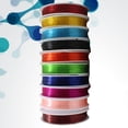 thumbnail image 3 of FRCOLOR Elastic Cord 10 Rolls 5M Long Transparent Round Elastic Line Sturdy Beaded Wire Crystal Elastic Thread Hand Braided Rubber Band Rope for DIY Making (1mm About 5M Random Assorted Color), 3 of 5