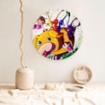 thumbnail image 2 of Lsque Pikmin Pattern Ceramic Decorative Plate Decorative Plates with Display Stand Personalized Porcelain Plate Ceramic Ornaments for Wall Hanging Decoration-6in, 2 of 6