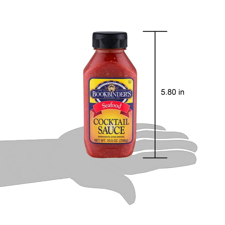 Bookbinder's Cocktail Sauce with Fresh Ground Horseradish for Shrimp & Seafood, 10.5 oz - Walmart.com Bookbinder's Cocktail Sauce with Fresh Ground Horseradish for Shrimp & Seafood, 10.5 oz - Walmart.com