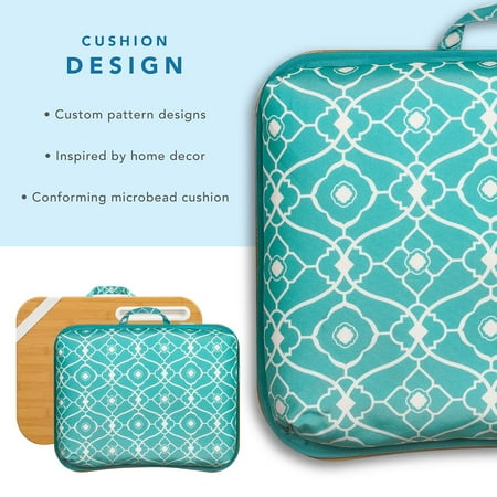 LapGear - Designer Lap Desk for 15.6" Laptop - Aqua Trellis