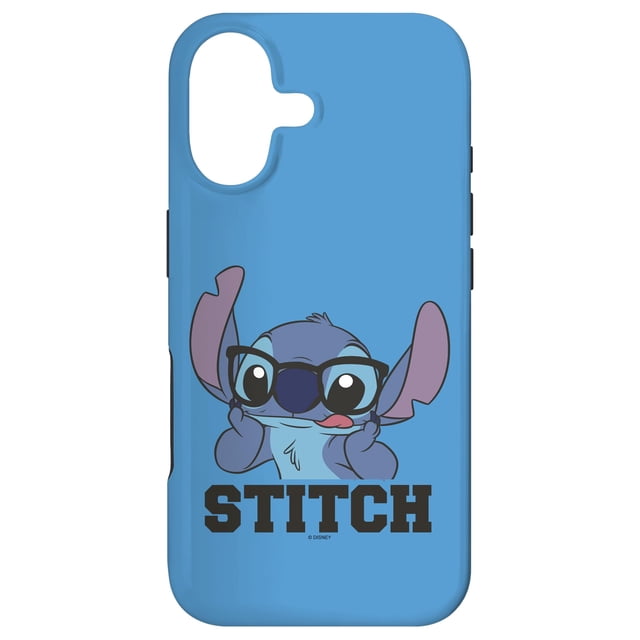 Funda para iPhone 17 Disney Lilo & Stitch Nerdy Stitch