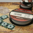 thumbnail image 3 of The Beadsmith S-Lon Fire - Braided and Fused Bead Thread - 8lb. Test, .007"/.17mm Diameter, 125 Yard Spool, Crystal Clear Color - Super Strong Stringing Material for Jewelry Making and Bead Weaving, 3 of 6