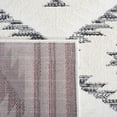 thumbnail image 6 of SAFAVIEH Alamo Stamen Geometric Area Rug, Ivory/Charcoal, 5'3" x 7'6", 6 of 8