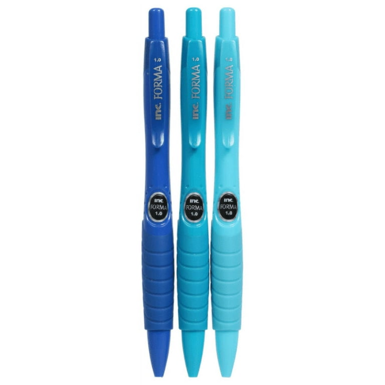La Morsa Fancy Pens- Set Of 3 Blue Ink Motivational Ballpoint Pens