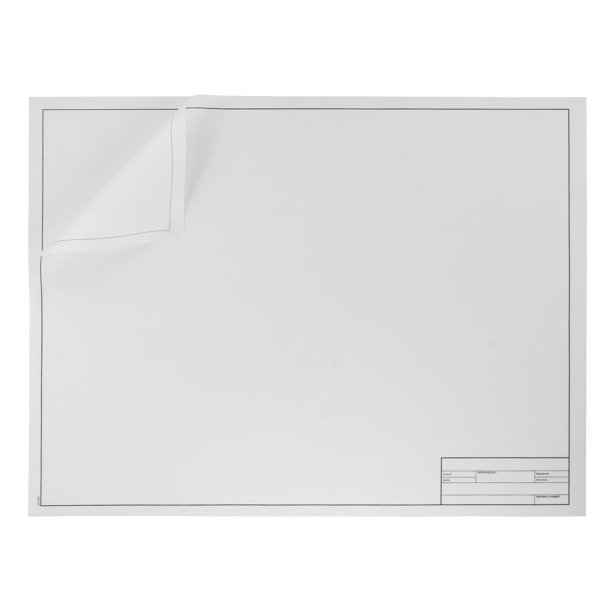 Pacific Arc, Drafting Vellum Sheets, 10Sheets 8.5 x 11 inches Paper