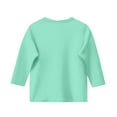 thumbnail image 6 of TFEOQRY Children Girls Solid Color Shirts Long Sleeved Round Neck Top Blouse, 6 of 6